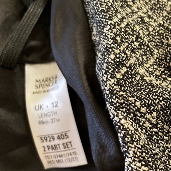 Women’s Skirt Mid length Gray Size 12 in Excellent Used Condition - Picture 4 of 6